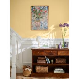 Laura Ashley Abstract Tulips Print in a Wood Frame - thumbnail 2