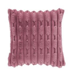 Bianca So Soft Carved Faux Fur Cushion - thumbnail 5