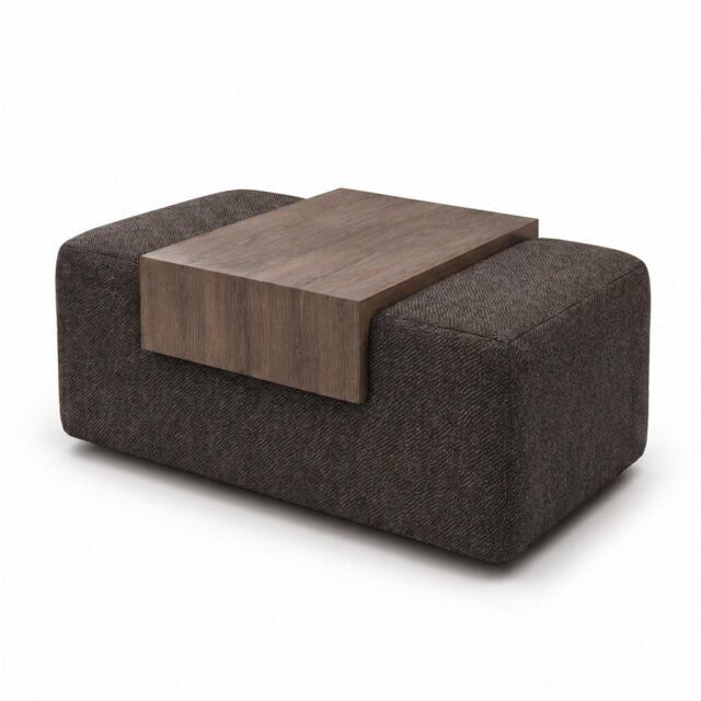 Sofa.com Cleo Bedside Table in Brushed Matte Weave - image 1