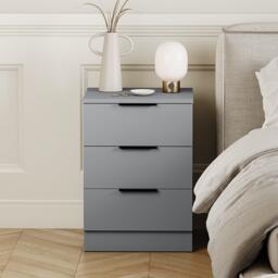 Lassic Trega 3 Drawer Bedside Chest Set Of 2 - thumbnail 5