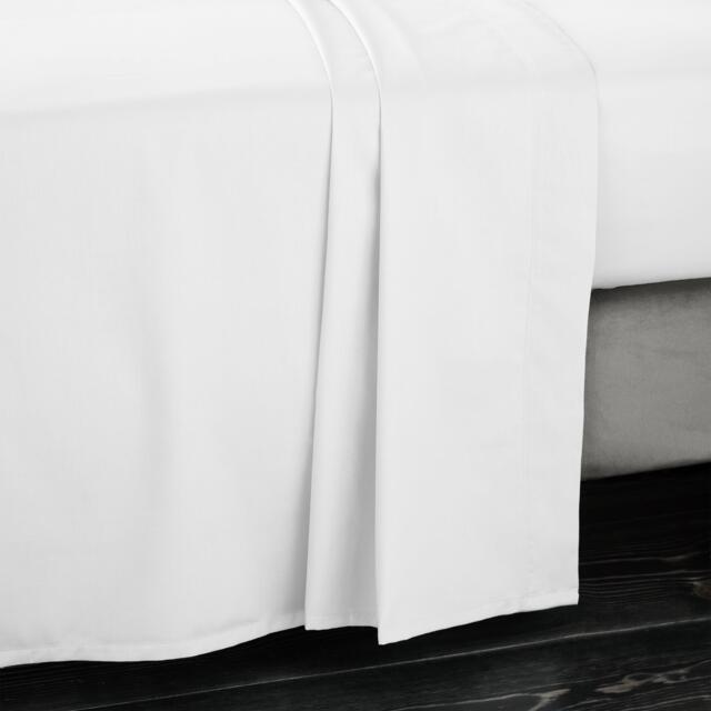 Bianca 400 Thread Count Cotton Sateen Flat Sheet