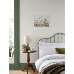 Laura Ashley Poppy Meadow Print in a White Frame - thumbnail 2