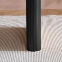 Birlea Axel Oval Fluted Dining Table - thumbnail 8