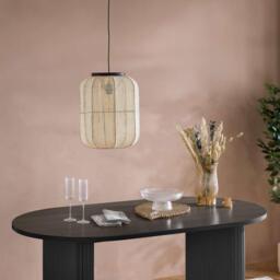 Birlea Axel Oval Fluted Dining Table - thumbnail 6