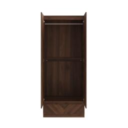 GFW GFW Catania 2 Door 1 Drawer Wardrobe - thumbnail 3