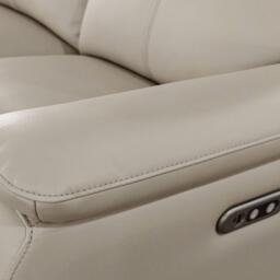 Aspire Kingsmere Corner Power Recliner Sofa in Leather - thumbnail 4