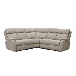 Aspire Kingsmere Corner Power Recliner Sofa in Leather - thumbnail 2