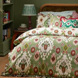 Paoletti Dawson Ikat Reversible Duvet Set - thumbnail 2