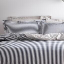 Yard Hebden Stripe 100% Cotton Duvet Set - thumbnail 2