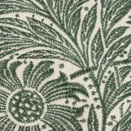Morris and Co Marigold Embroidered Feather Filled Cushion - thumbnail 4