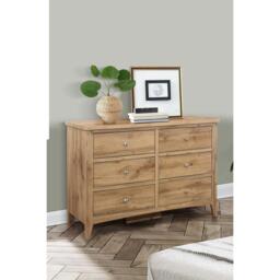Birlea Hampstead 6 Drawer Chest