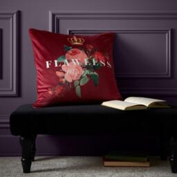 Catherine Lansfield Bridgerton by CL Flawless Floral Soft Cushion - thumbnail 1