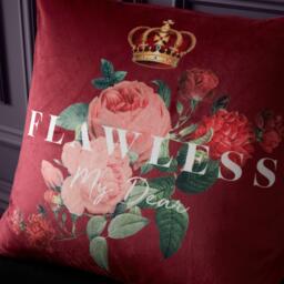 Catherine Lansfield Bridgerton by CL Flawless Floral Soft Cushion - thumbnail 3