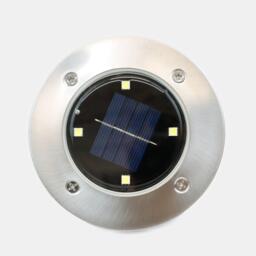 Streetwize Solar Stainless Steel Deck Lights 4-Pack - thumbnail 2