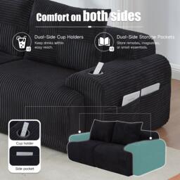 Urban Meuble Modular Corduroy Sofa - thumbnail 7