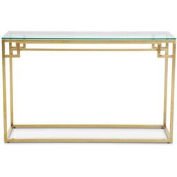 Interiors by Premier Allure Gold Brushed Console Table