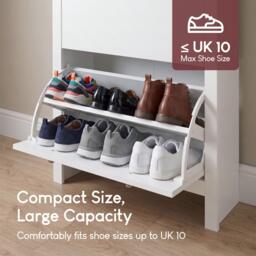 Lassic Vida Designs Arlington Shoe Cabinet - thumbnail 9