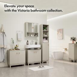 VonHaus Bathroom Mirror Cabinet - thumbnail 5