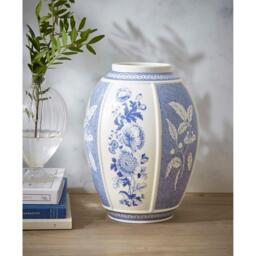 Spode Blue Italian British Flowers Vase - thumbnail 7