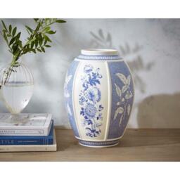 Spode Blue Italian British Flowers Vase - thumbnail 6