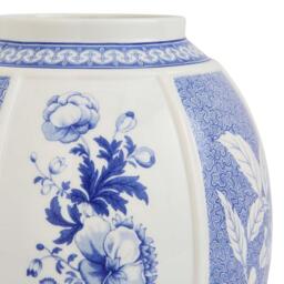 Spode Blue Italian British Flowers Vase - thumbnail 3