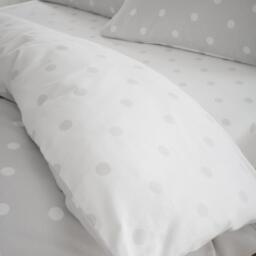 Catherine Lansfield Brushed Polka Dot Cotton Fitted Sheet - thumbnail 2