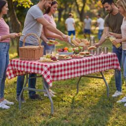 Lassic Home Vida Folding Table, 6ft - thumbnail 3