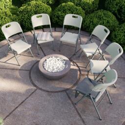 Lassic Home Vida Set of 6 Outdoor Indoor Folding Chairs - thumbnail 5