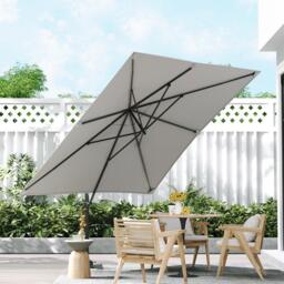 Breeins Large Square Outdoor Cantilever Parasol - thumbnail 2
