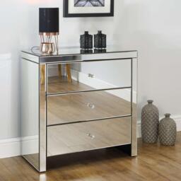 Birlea Seville 3 Drawer Chest - thumbnail 1