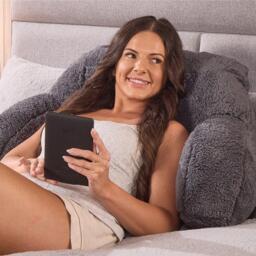 Downland Heated Teddy Fleece Cuddle Cushion - thumbnail 3