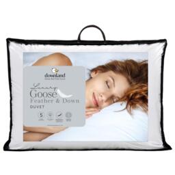 Downland Luxury Cotton Goose Feather & Down 13.5tog Duvet