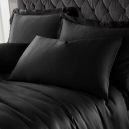 Catherine Lansfield Silky Soft Satin Standard Pillowcase Pair - thumbnail 1