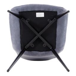Kabinet UK Teddy Fleece Upholstered Dining Chair - thumbnail 7