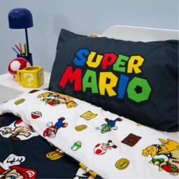 Super Mario Super Mario Blackend Single Duvet - thumbnail 4