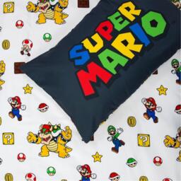 Super Mario Super Mario Blackend Single Duvet - thumbnail 5