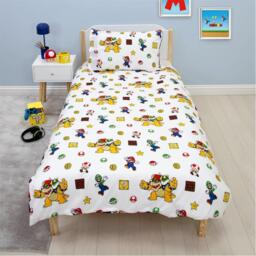 Super Mario Super Mario Blackend Single Duvet - thumbnail 3