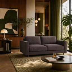 Sofa.com Axel 3 Seat Sofa Bed in Brushed Matte Weave