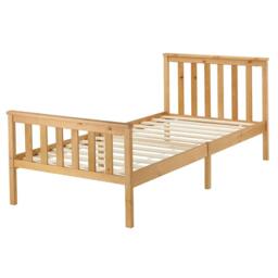 Aspire Atlantic Bed Frame in Natural - thumbnail 3