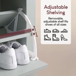 Lassic Vida Designs Arlington Shoe Cabinet - thumbnail 8