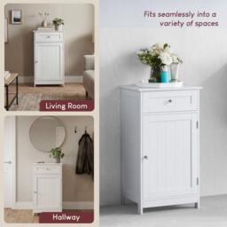 Lassic Priano 1 Door 1 Drawer Freestanding Cabinet - thumbnail 7