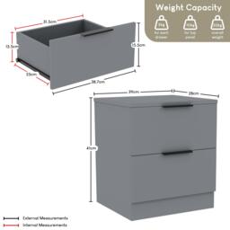 Lassic Vida Designs Trega 4 Piece Bedroom Set 5 - thumbnail 3