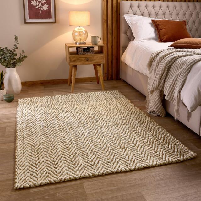 Origin Rugs Jute Herringbone Rug - image 1
