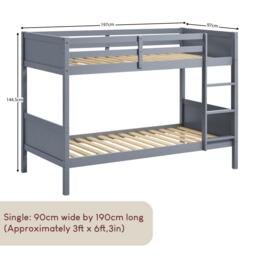 Lassic Junior Vida Gemini Detachable Bunk Bed - thumbnail 2