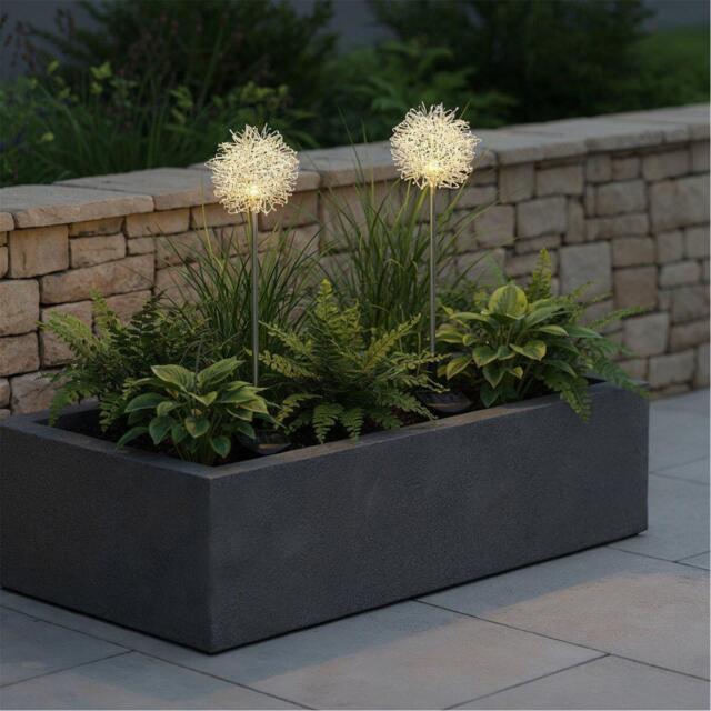 Streetwize Solar Dandelion Stake Lights - 2-Pack - image 1