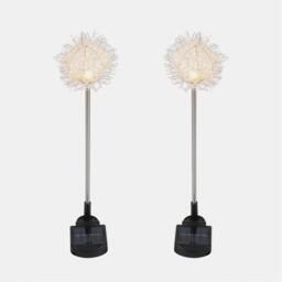 Streetwize Solar Dandelion Stake Lights - 2-Pack - thumbnail 2