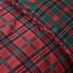 Catherine Lansfield Tartan Check Reversible Duvet Cover Set - thumbnail 4