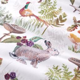 Catherine Lansfield Soft Velvet Woodland Walk Reversible Duvet Set - thumbnail 5