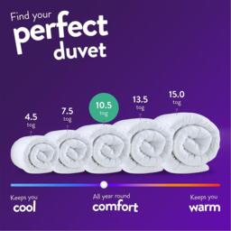 Slumberdown Climate Control 10.5 Tog Duvet - thumbnail 8