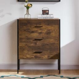 Lassic Vida Designs Brooklyn 3 Drawer Chest - thumbnail 3